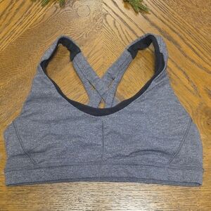 Women's Gray Sports Bra